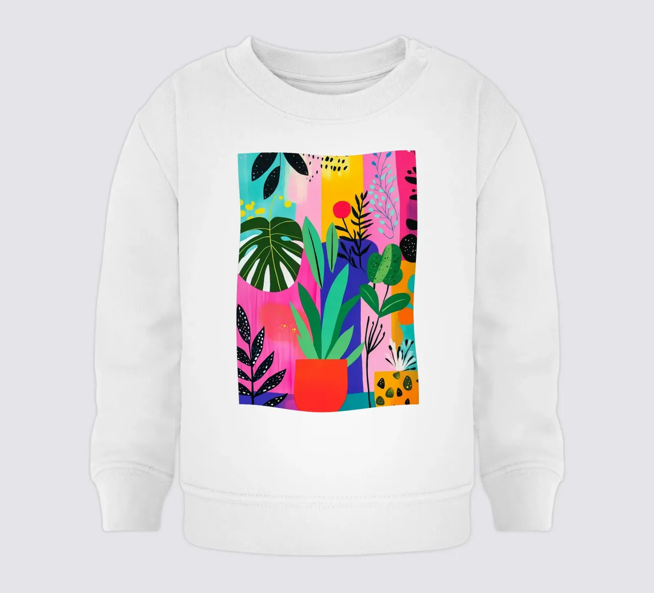 Design botanico felpa neonato da Justyna Jaszke JBJart