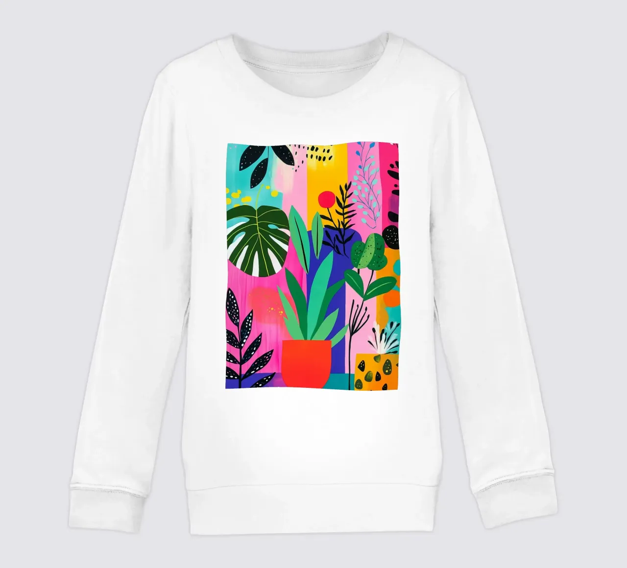 Design botanico felpa bambino da Justyna Jaszke JBJart