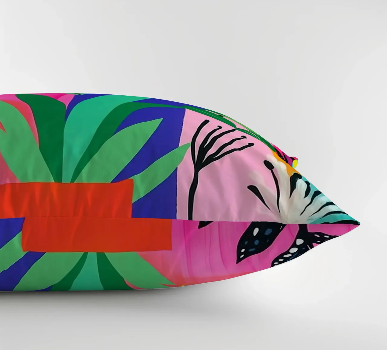 Design botanico cuscino da Justyna Jaszke JBJart