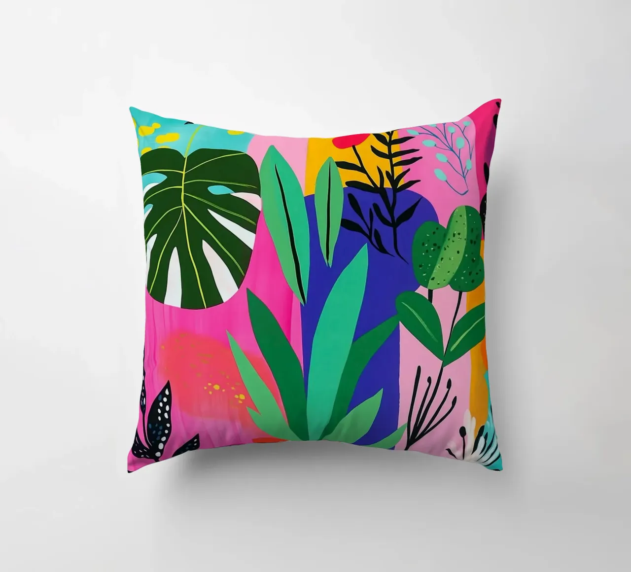 Design botanico cuscino da Justyna Jaszke JBJart