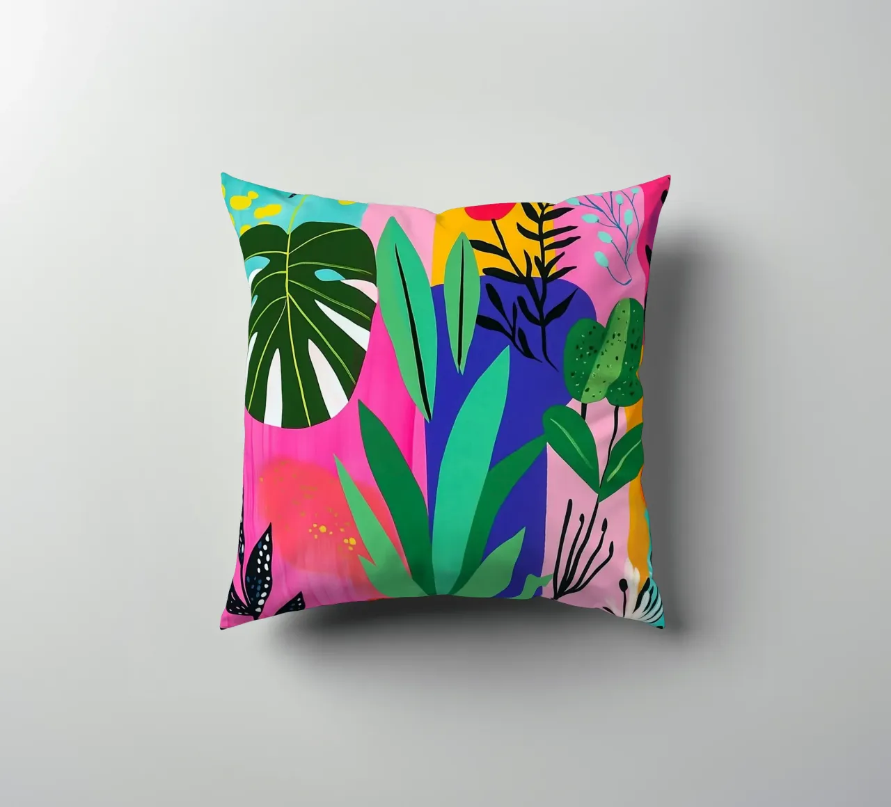 Design botanico cuscino da Justyna Jaszke JBJart