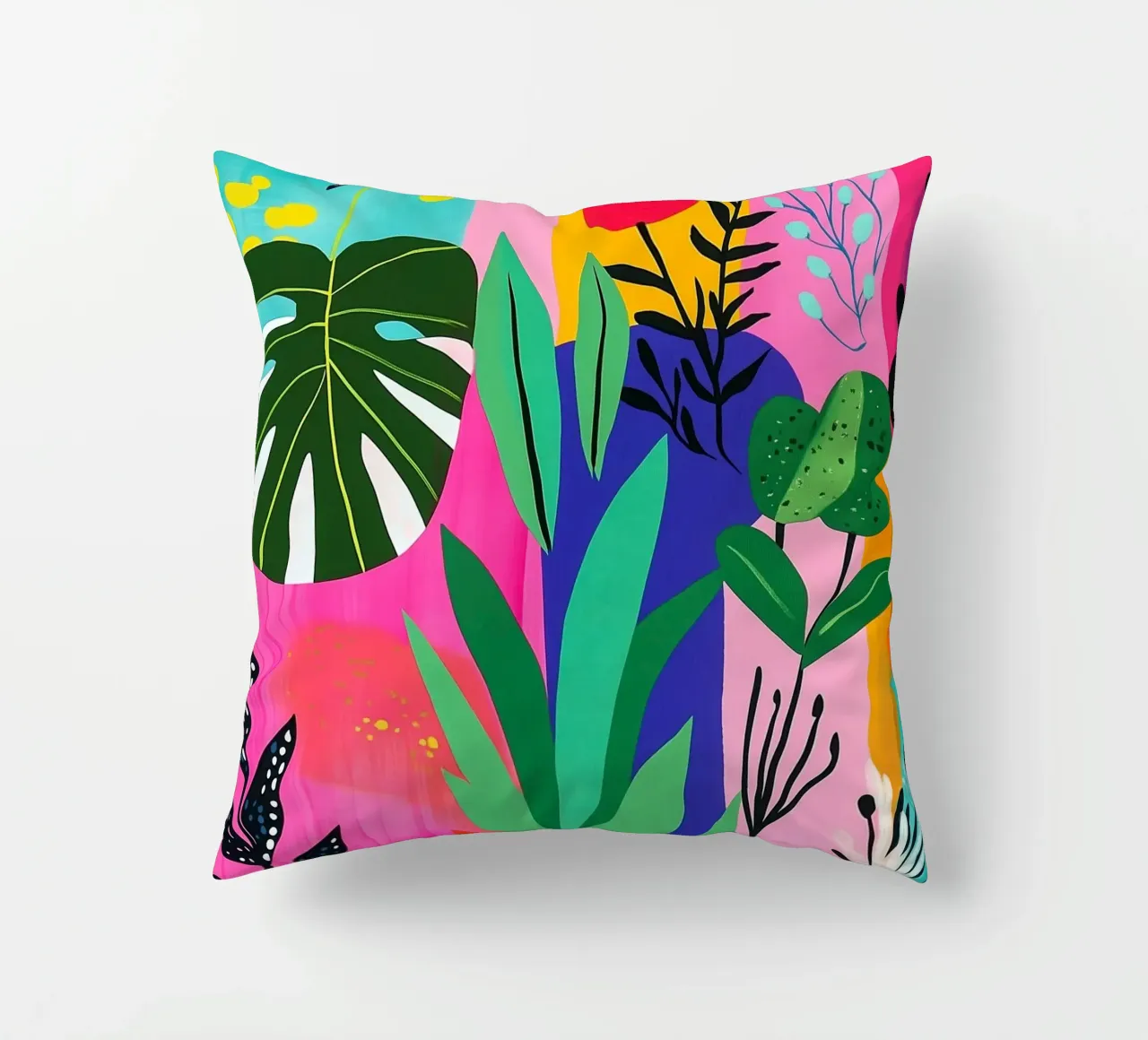 Design botanico cuscino da Justyna Jaszke JBJart