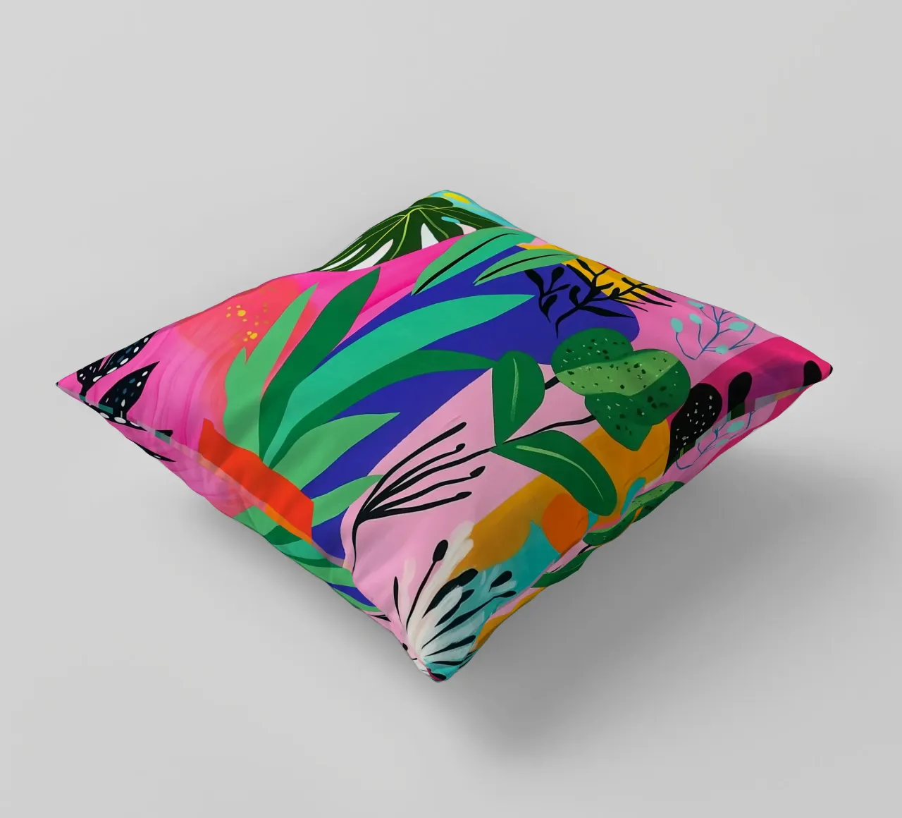 Design botanico cuscino da Justyna Jaszke JBJart