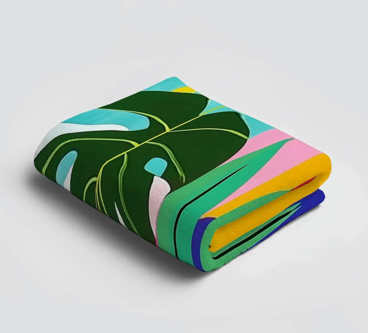 Design botanico asciugamano da bagno da Justyna Jaszke JBJart