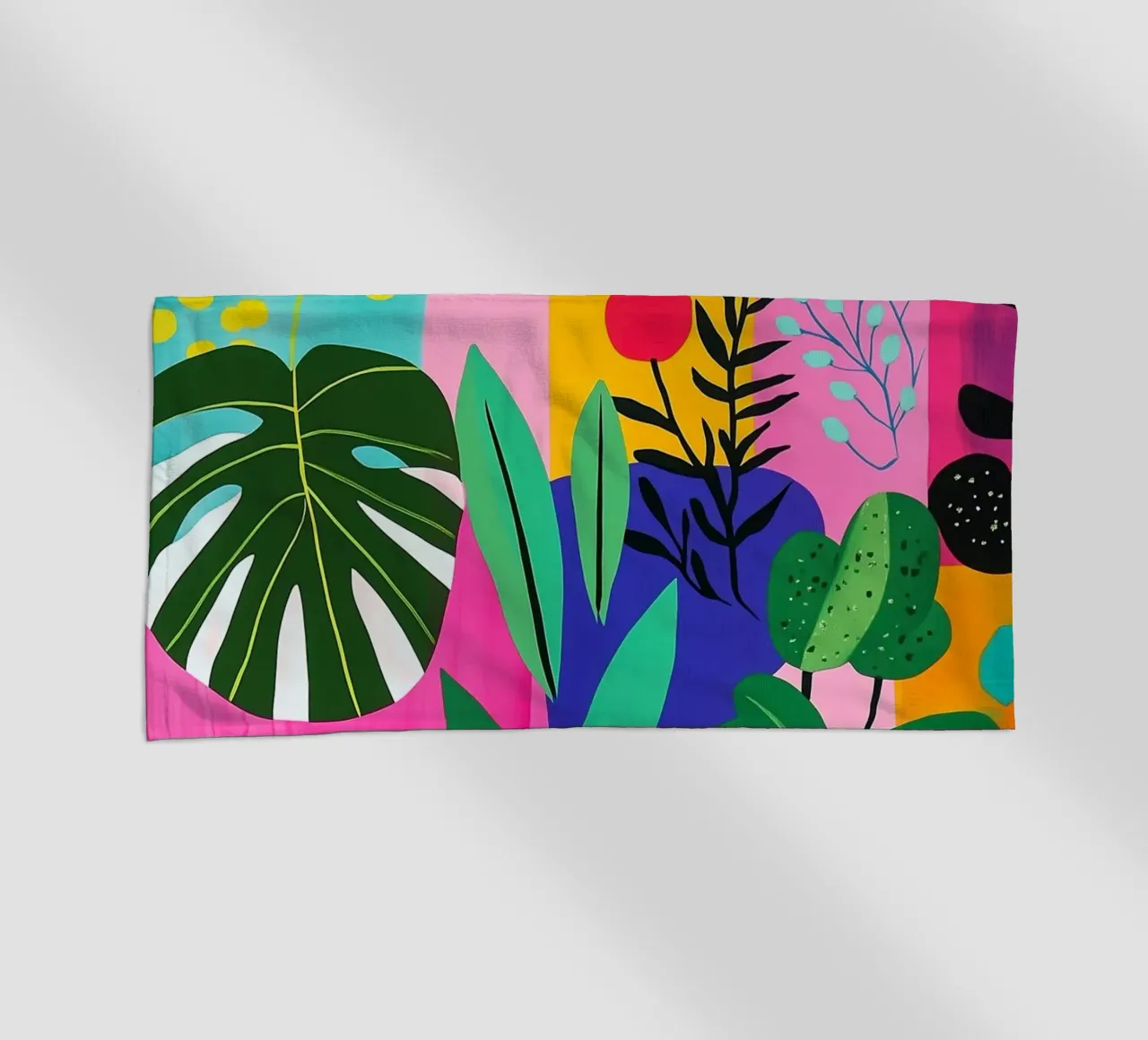 Design botanico telo mare da Justyna Jaszke JBJart