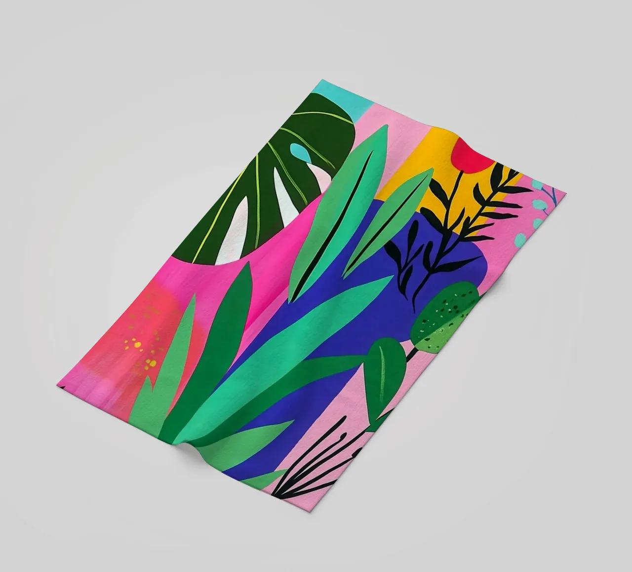 Design botanico telo mare da Justyna Jaszke JBJart