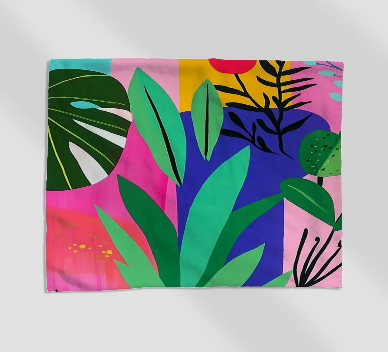 Design botanico telo mare da Justyna Jaszke JBJart