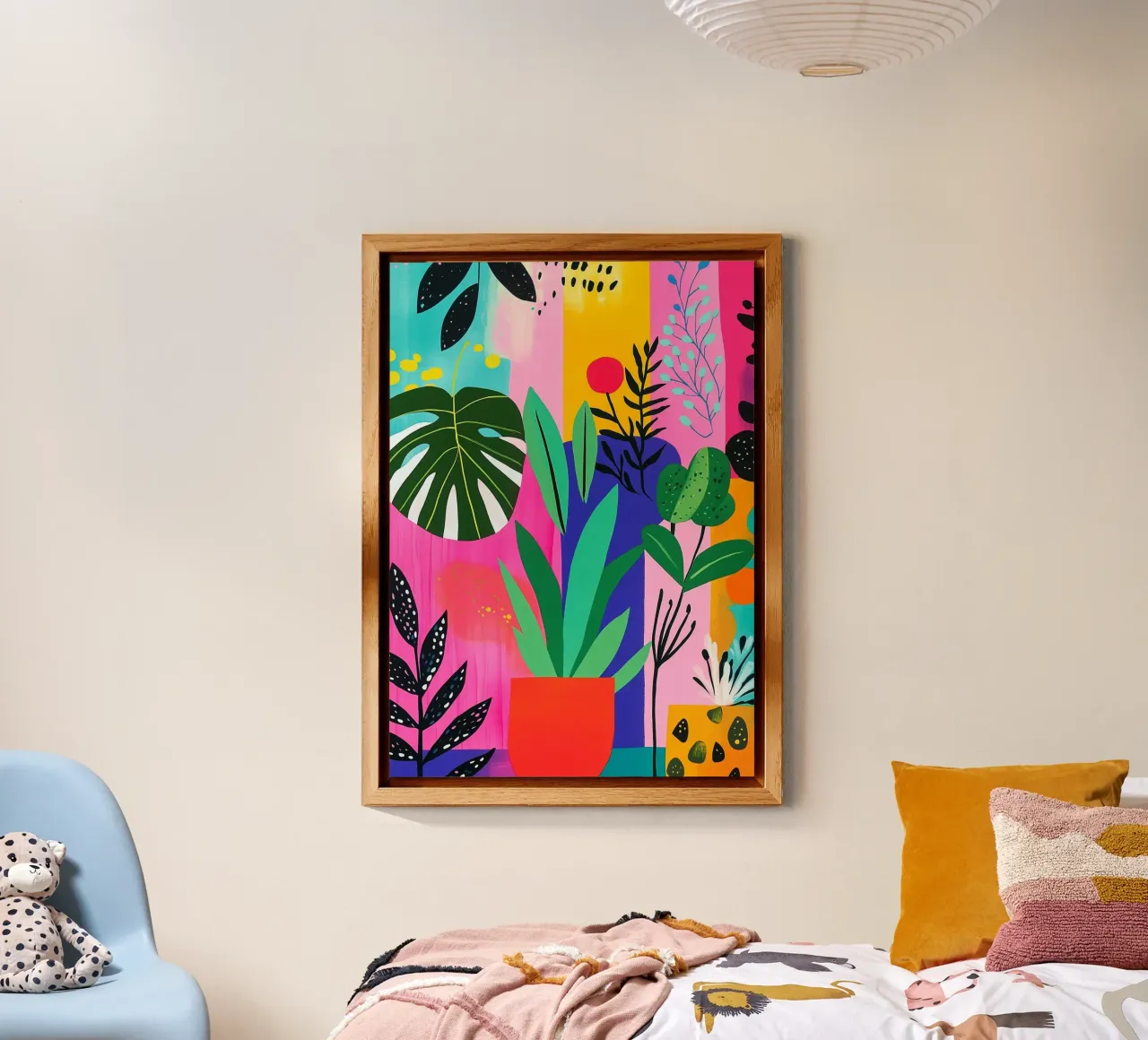 Design botanico alluminio dibond da Justyna Jaszke JBJart