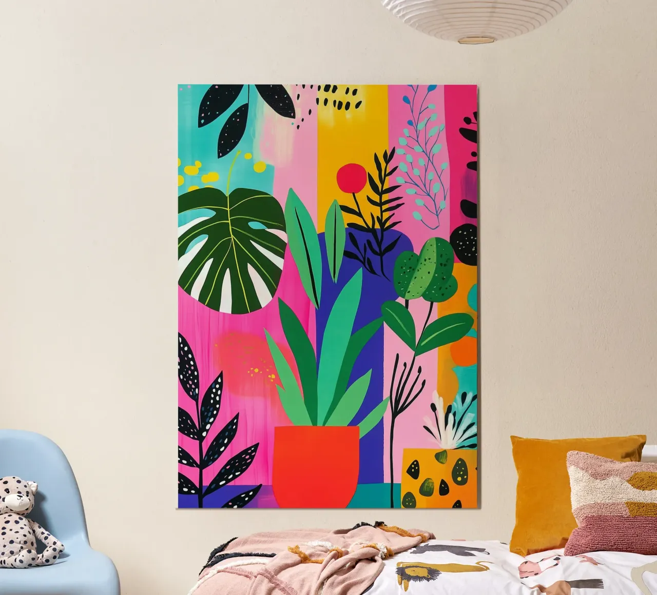 Design botanico pannello forex da Justyna Jaszke JBJart