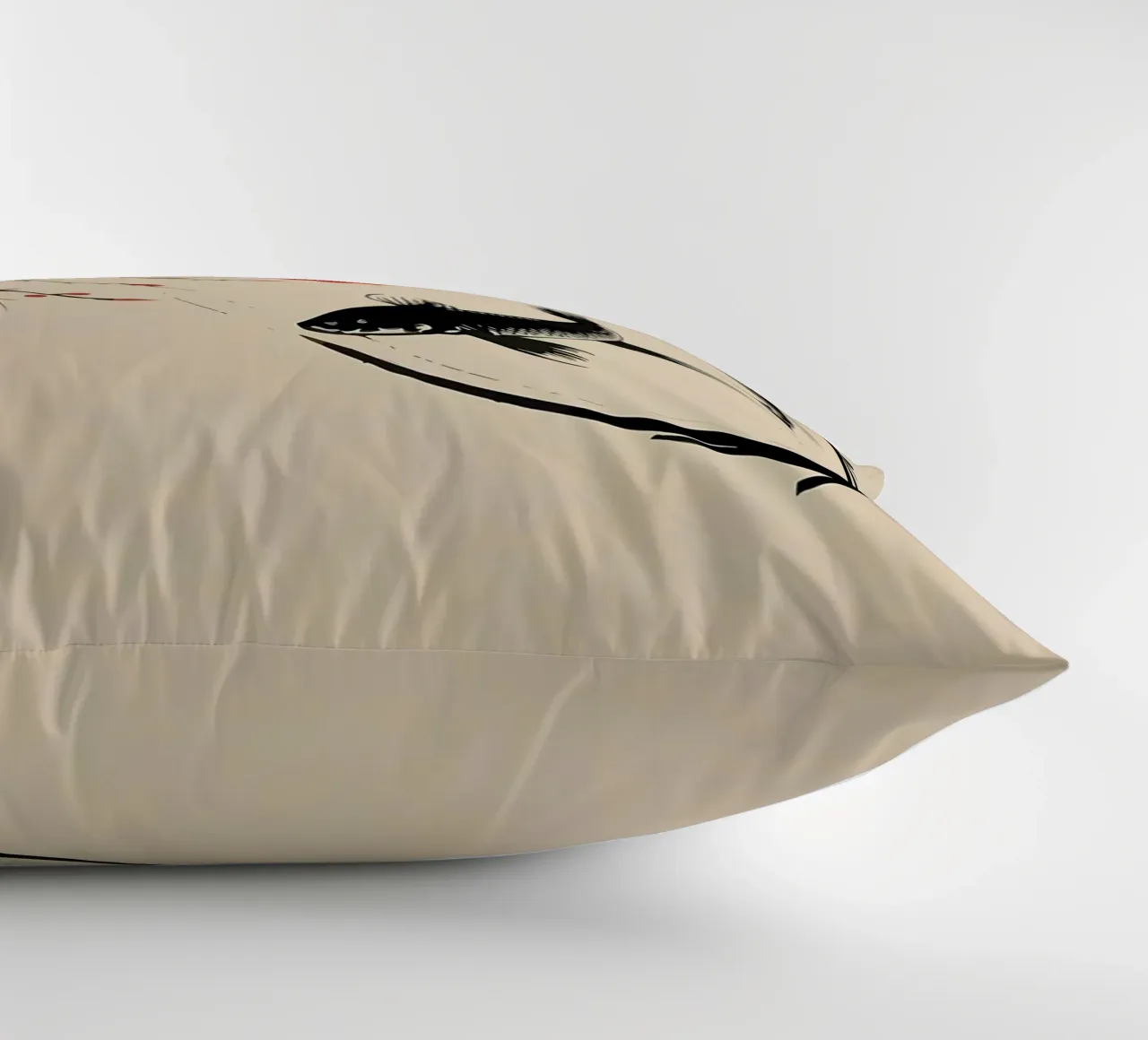 Pesci carpa Koi e grandi cuscino da Rebecca Clark Wyrick