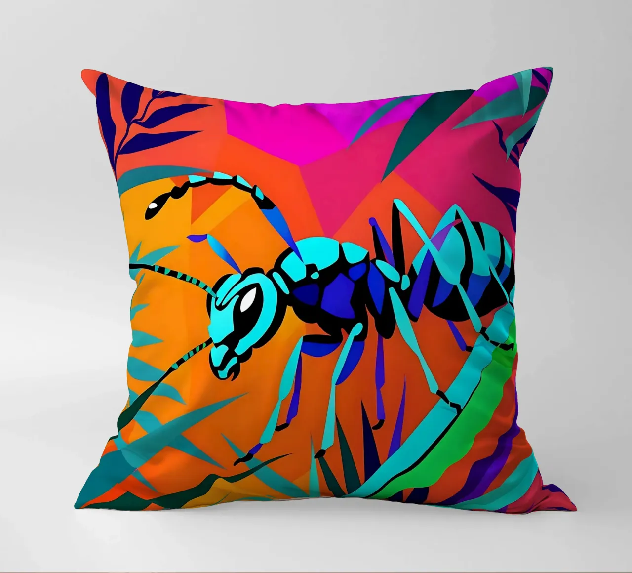 Ant_style_E_1 cuscino da Tierisch bunt by LK