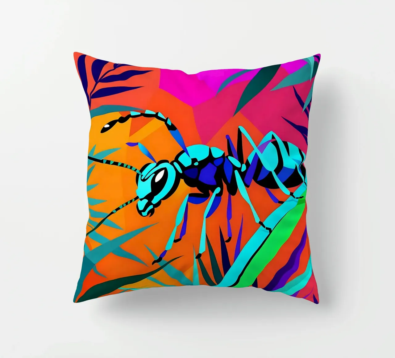 Ant_style_E_1 cuscino da Tierisch bunt by LK