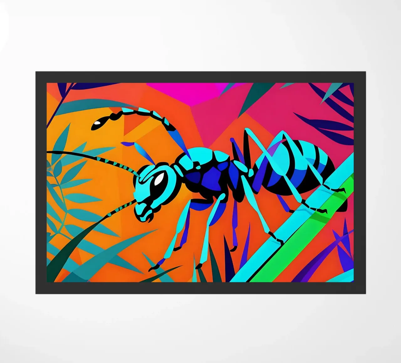 Ant_style_E_1 doormat by Tierisch bunt by LK