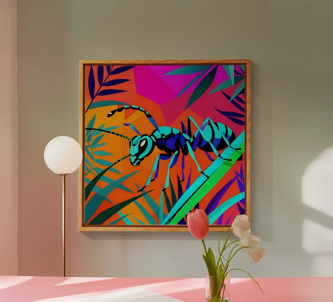 Ant_style_E_1 plexiglass da Tierisch bunt by LK