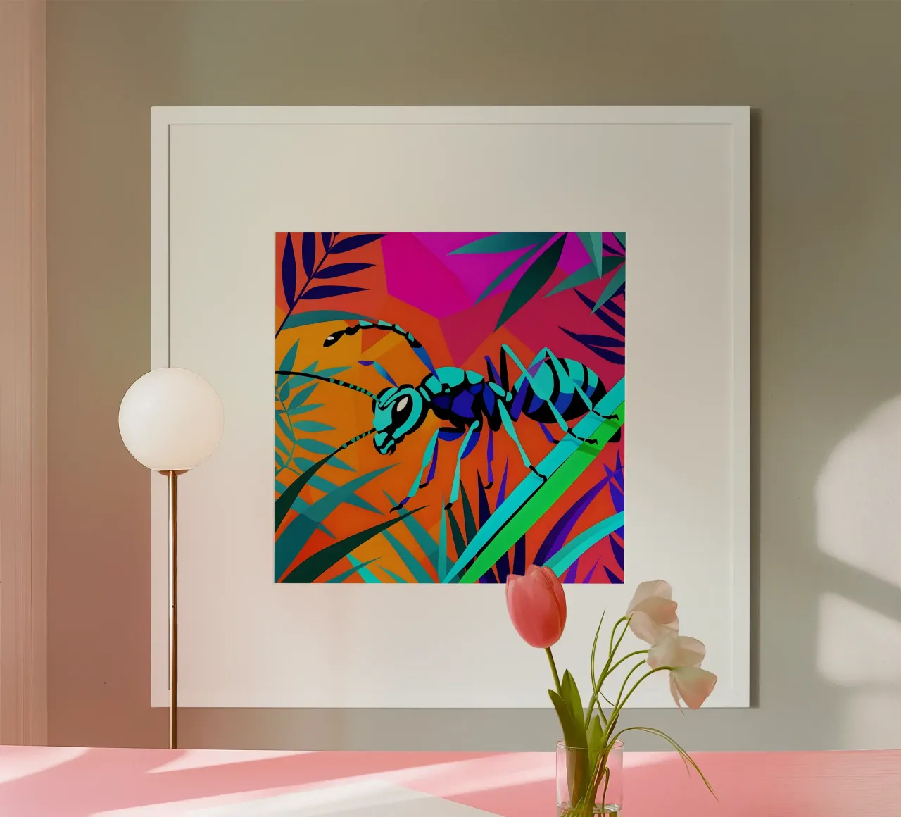 Ant_style_E_1 poster da Tierisch bunt by LK