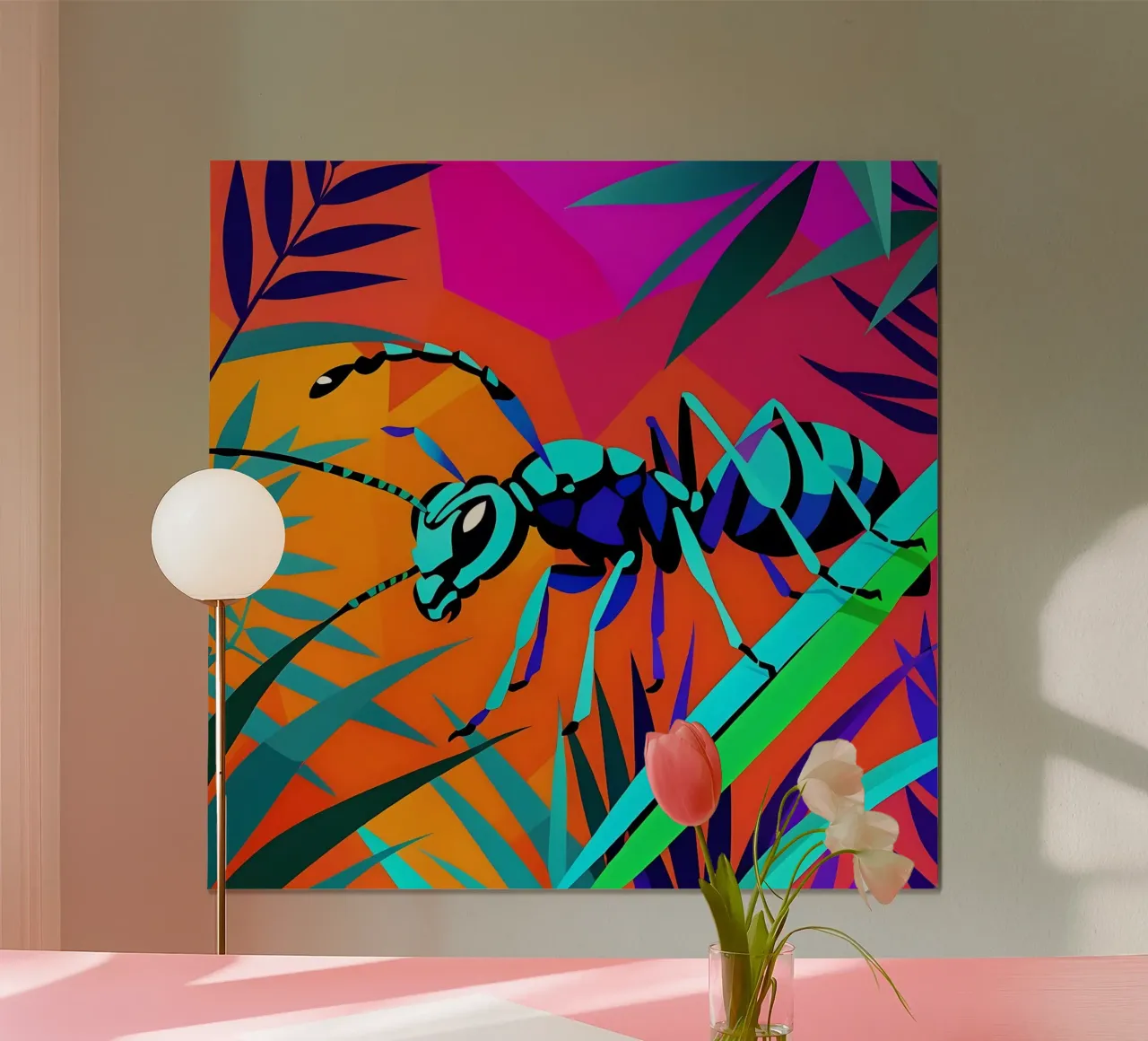 Ant_style_E_1 poster da Tierisch bunt by LK