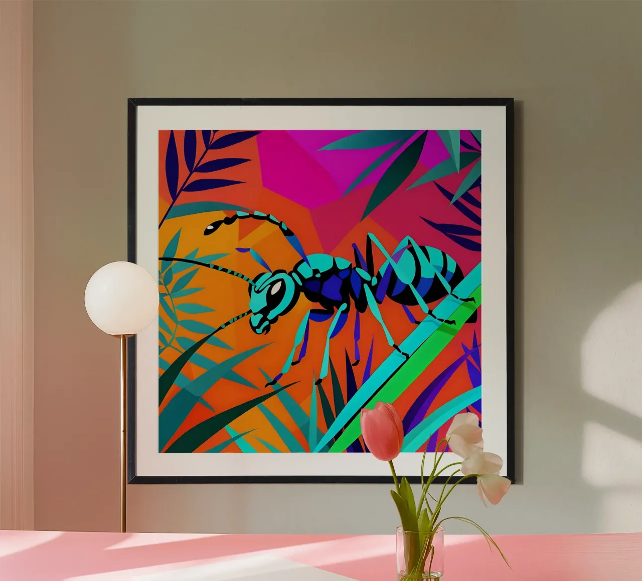 Ant_style_E_1 poster da Tierisch bunt by LK