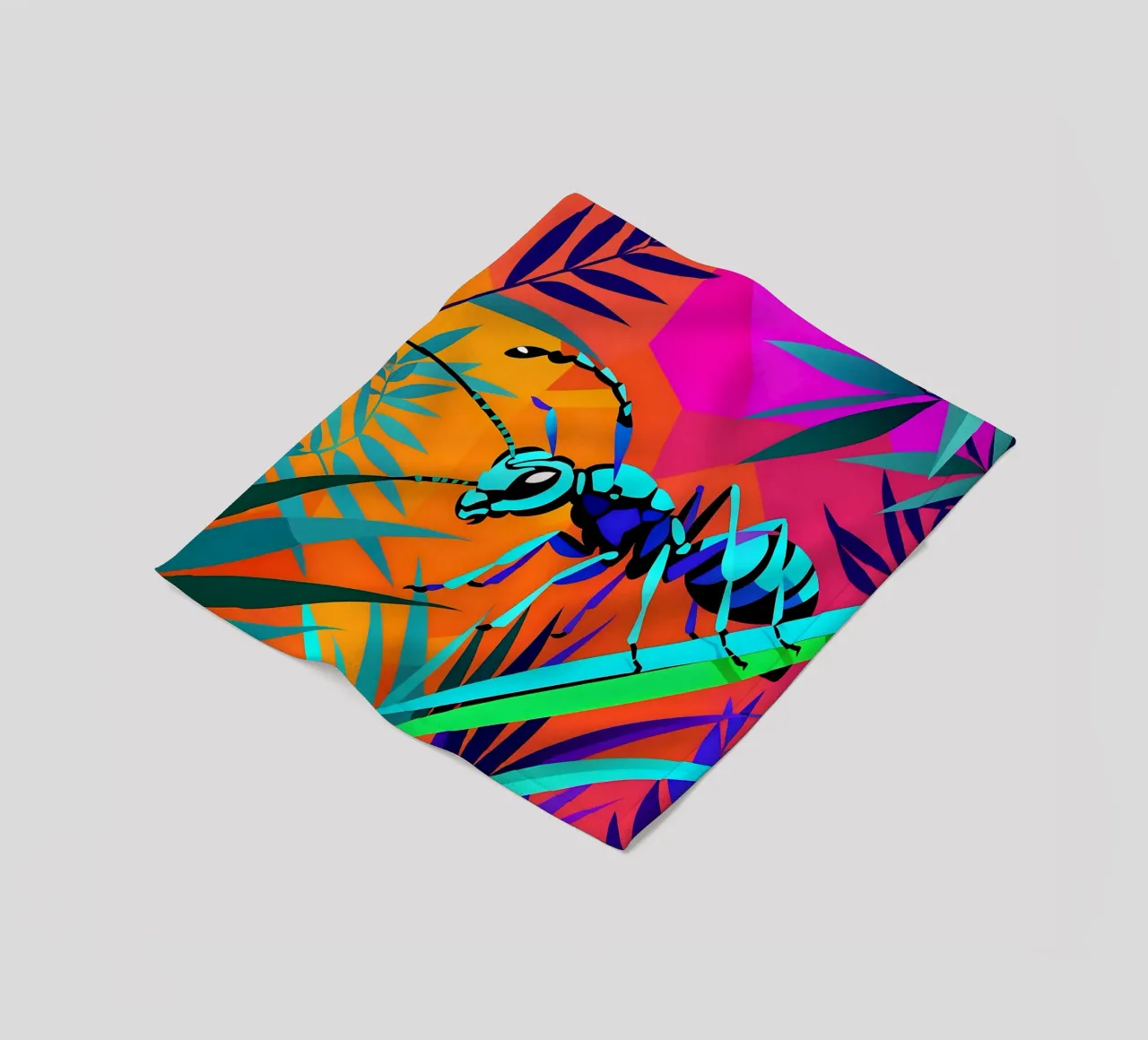 Ant_style_E_1 coperta in pile da Tierisch bunt by LK