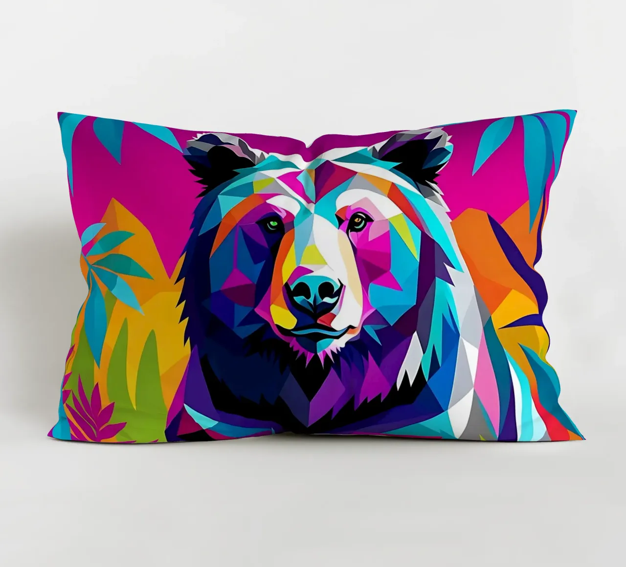 Orso_Stile_E_1 cuscino da Tierisch bunt by LK
