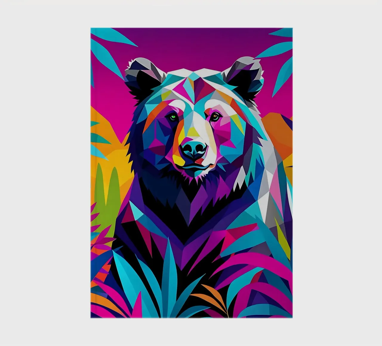 Bear_Style_E_1 notebook by Tierisch bunt by LK