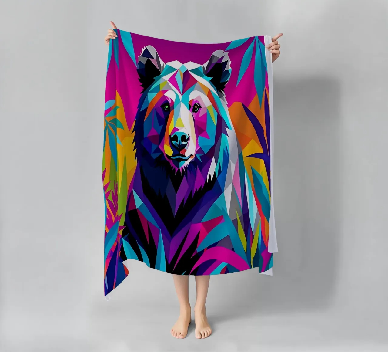 Orso_Stile_E_1 telo mare da Tierisch bunt by LK