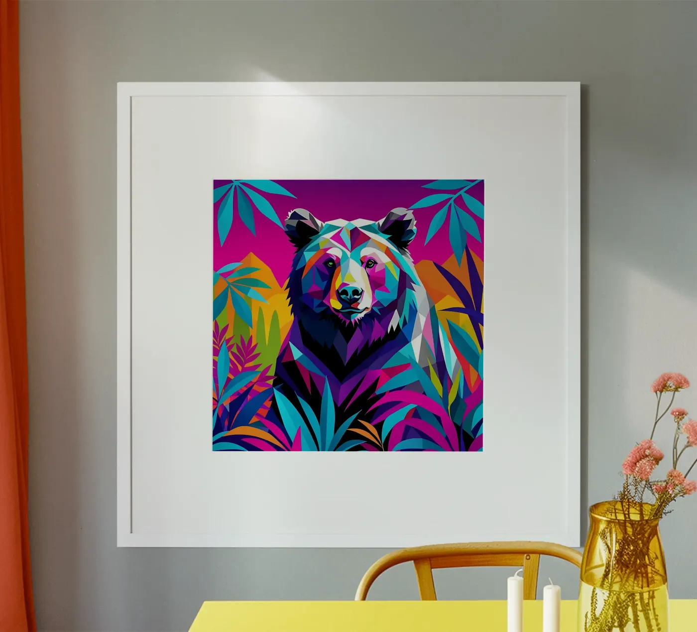 Orso_Stile_E_1 poster da Tierisch bunt by LK