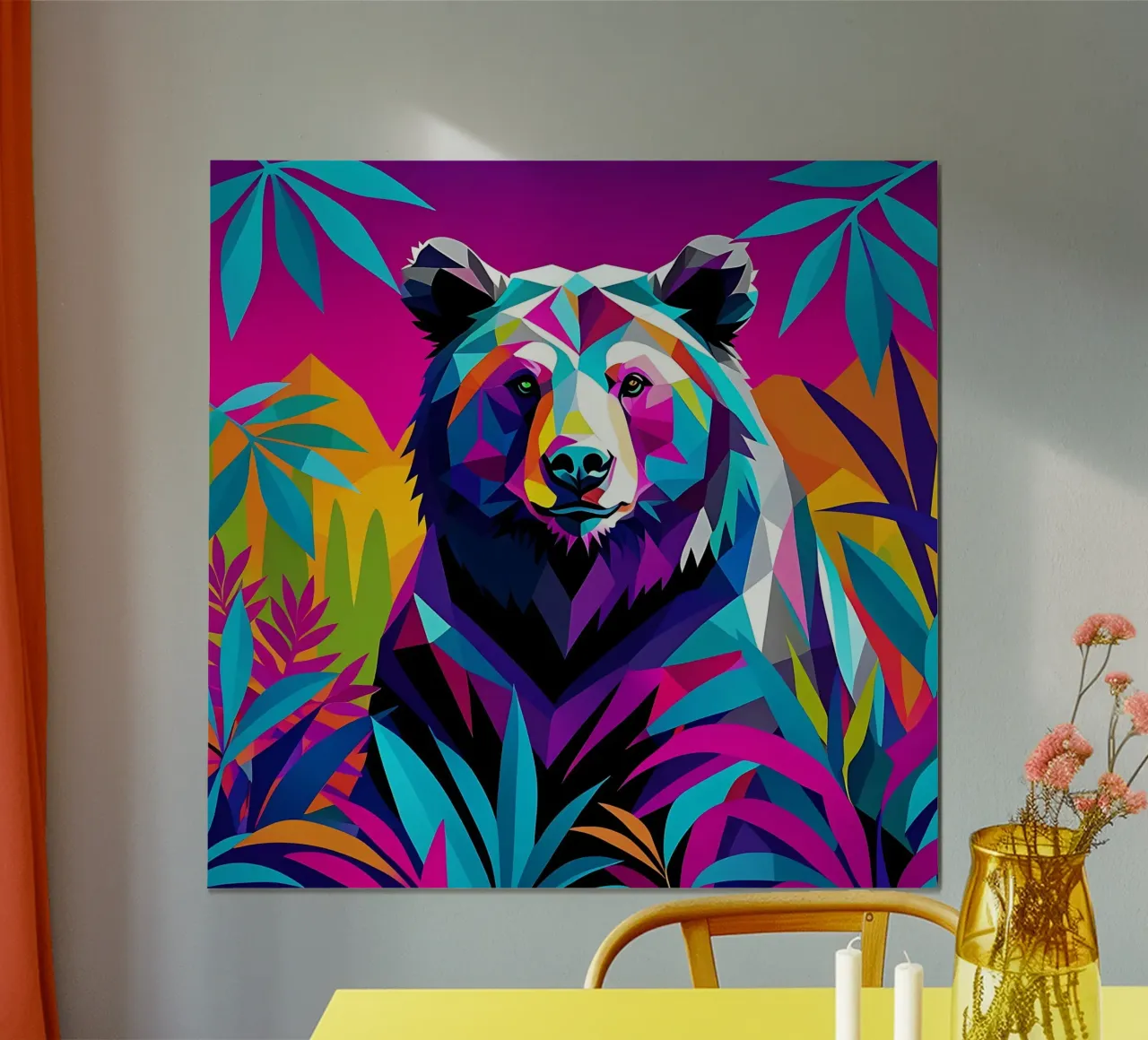 Bear_Style_E_1 poster by Tierisch bunt by LK