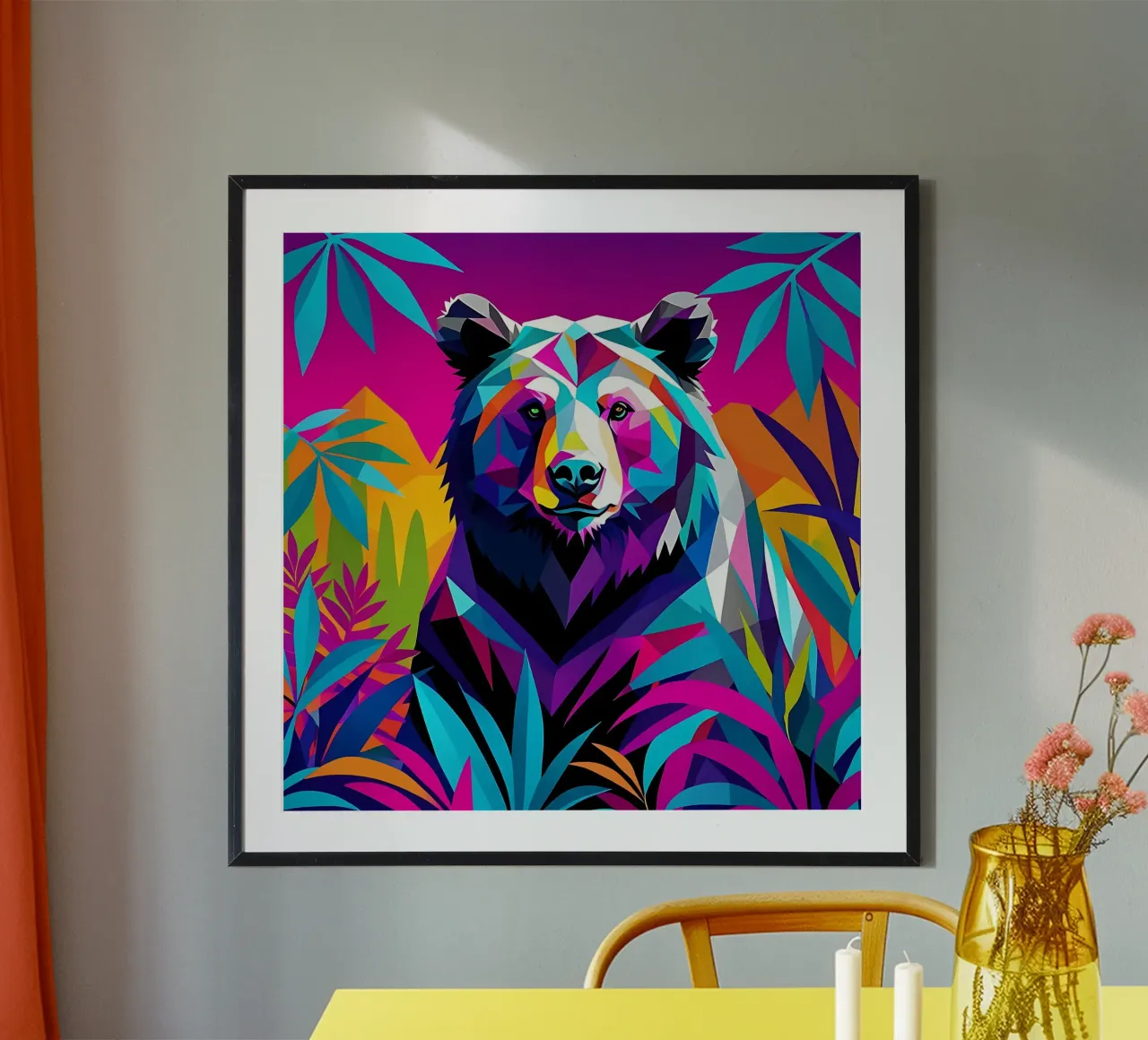 Bear_Style_E_1 poster by Tierisch bunt by LK