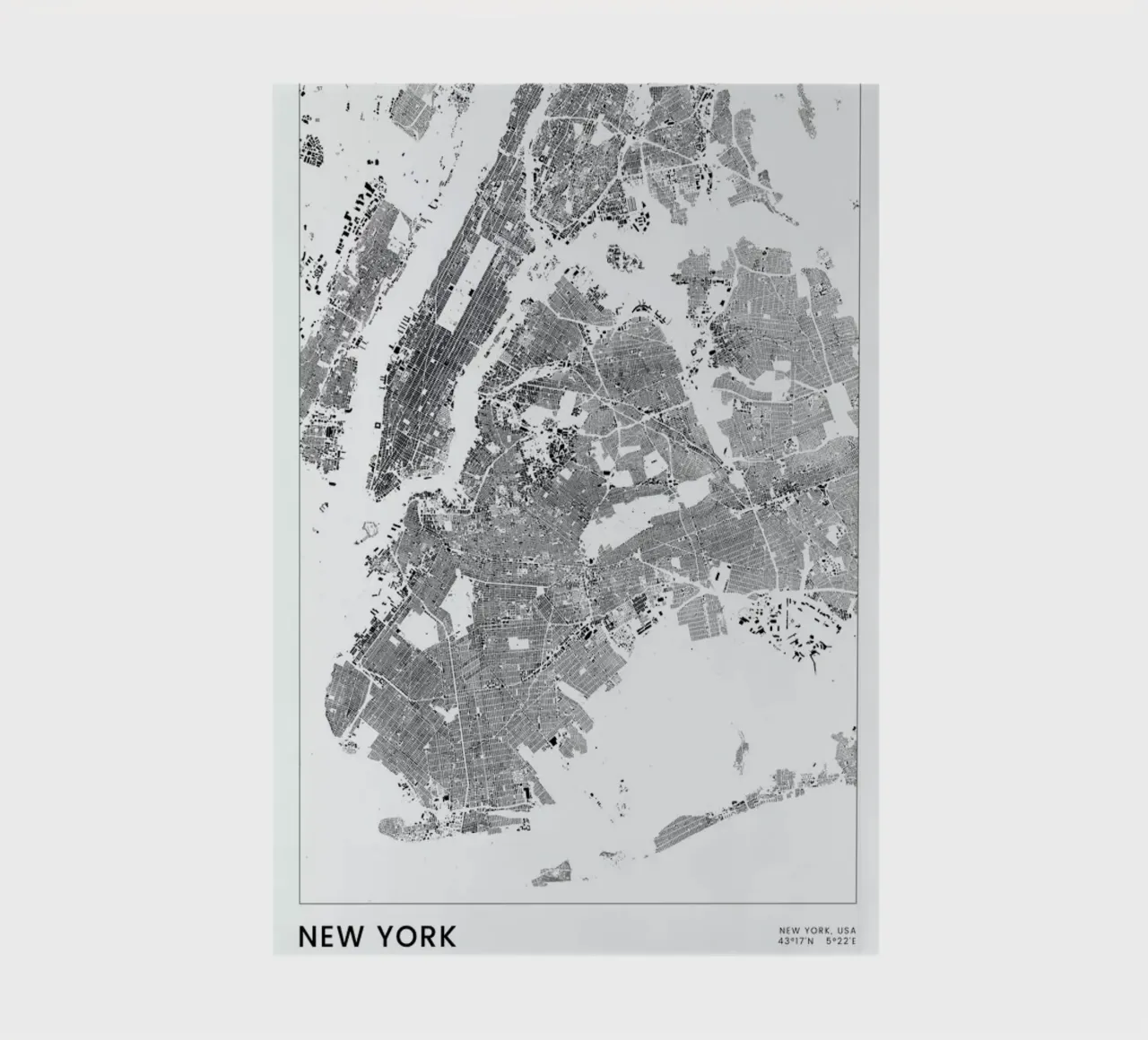 New York notebook by The Cartography Collection