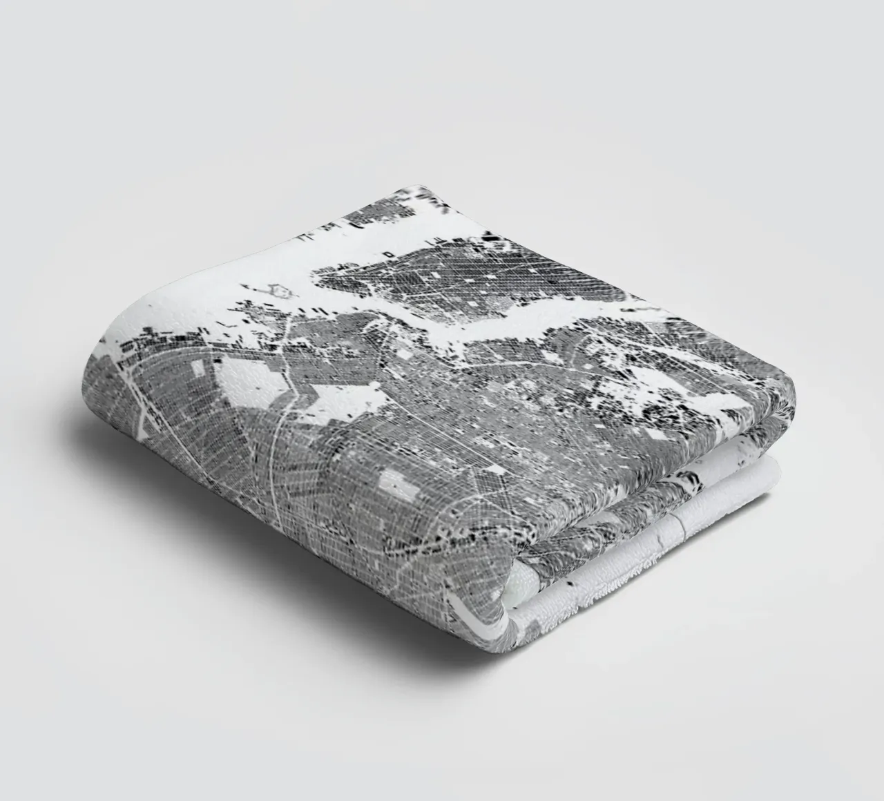 New York asciugamano da bagno da The Cartography Collection