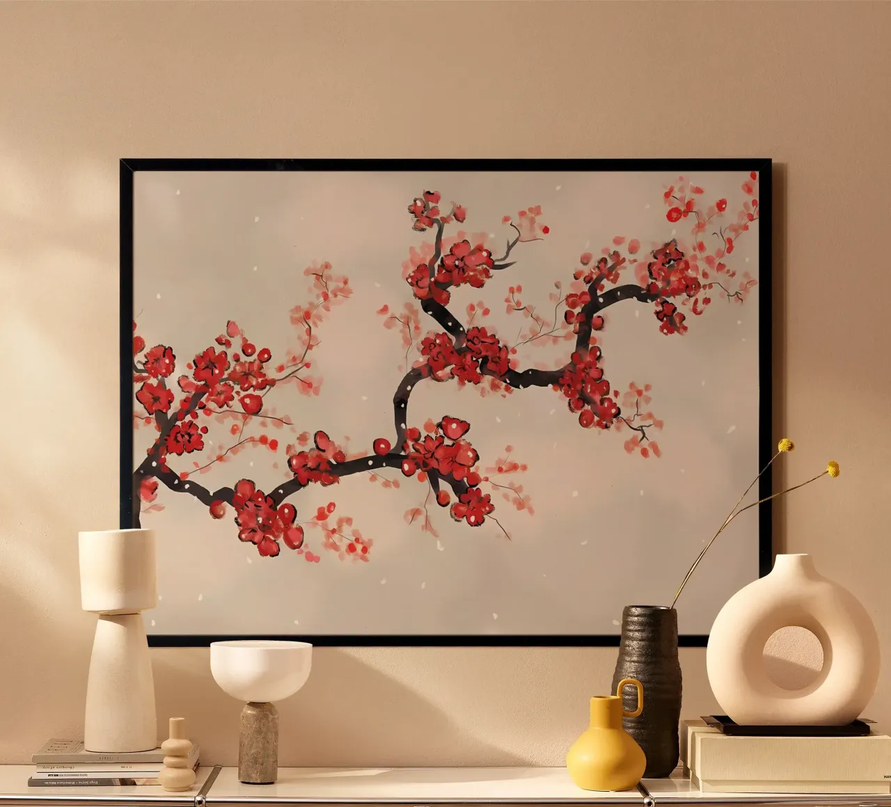 Fiori di ciliegio (SAKURA) carta hahnemühle da Rebecca Clark Wyrick