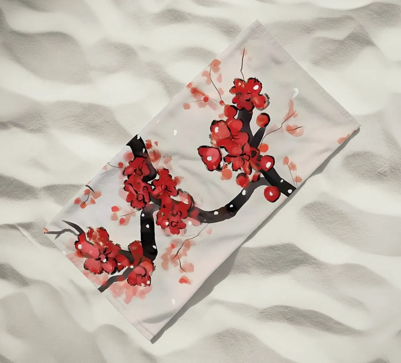 Fiori di ciliegio (SAKURA) telo mare da Rebecca Clark Wyrick