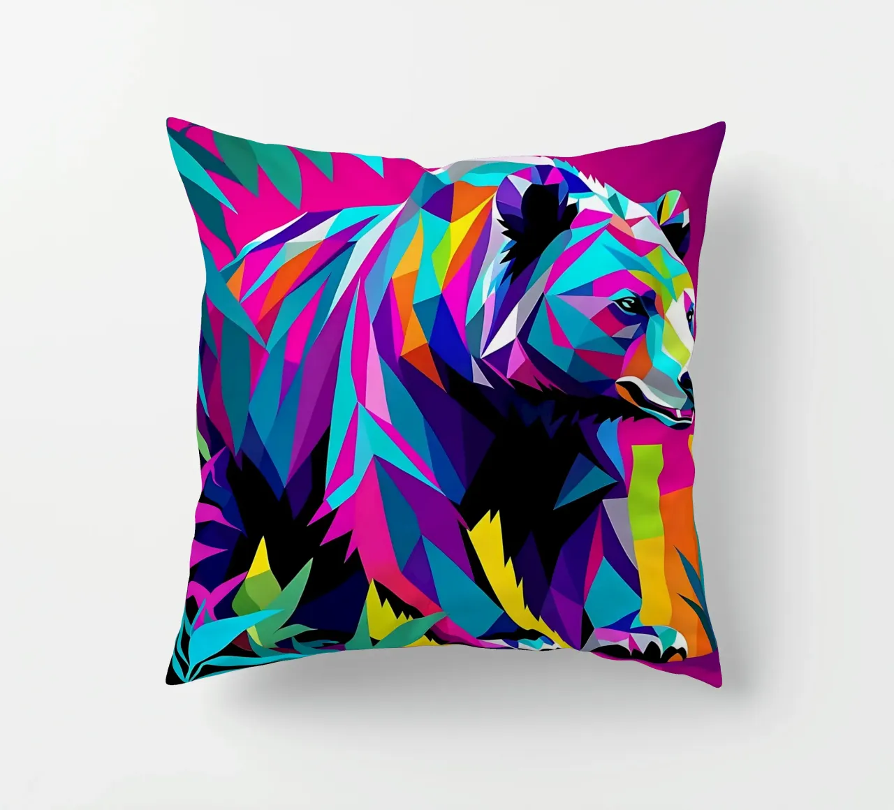 Orso_Stile_E_2 cuscino da Tierisch bunt by LK