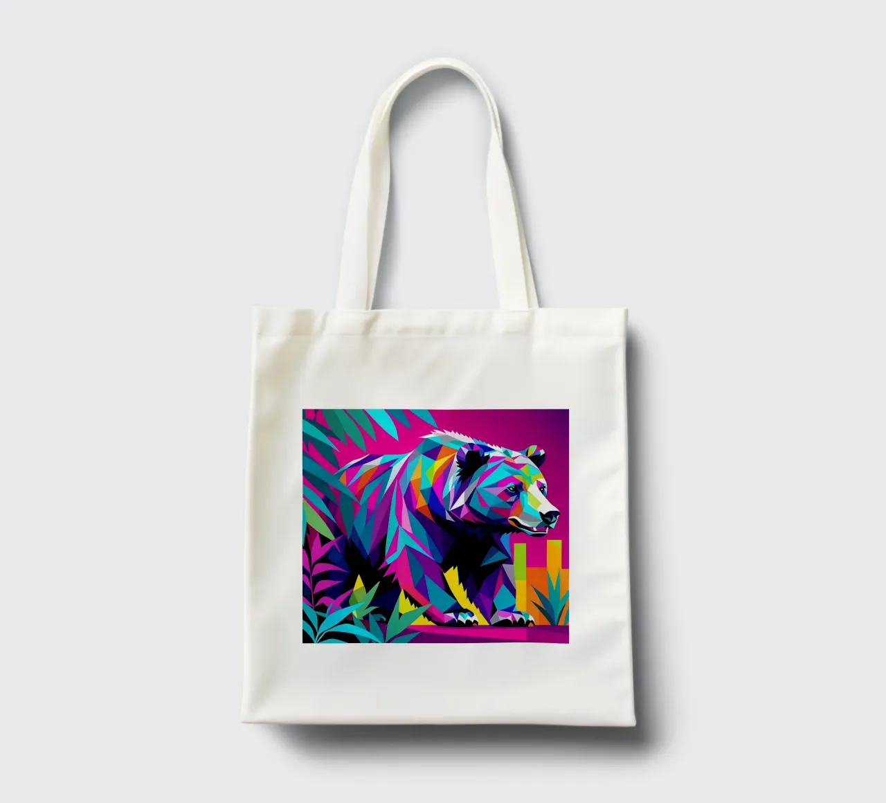 Orso_Stile_E_2 borsa in juta da Tierisch bunt by LK