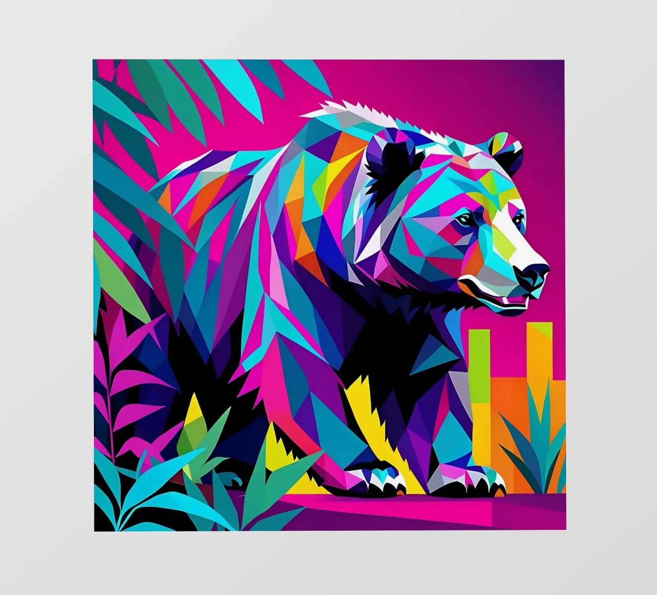 Orso_Stile_E_2 pellicola backlit da Tierisch bunt by LK