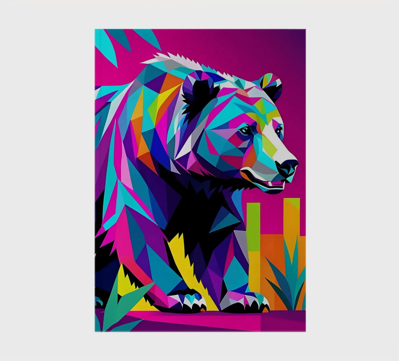 Bear_Style_E_2 notebook by Tierwelten by LK
