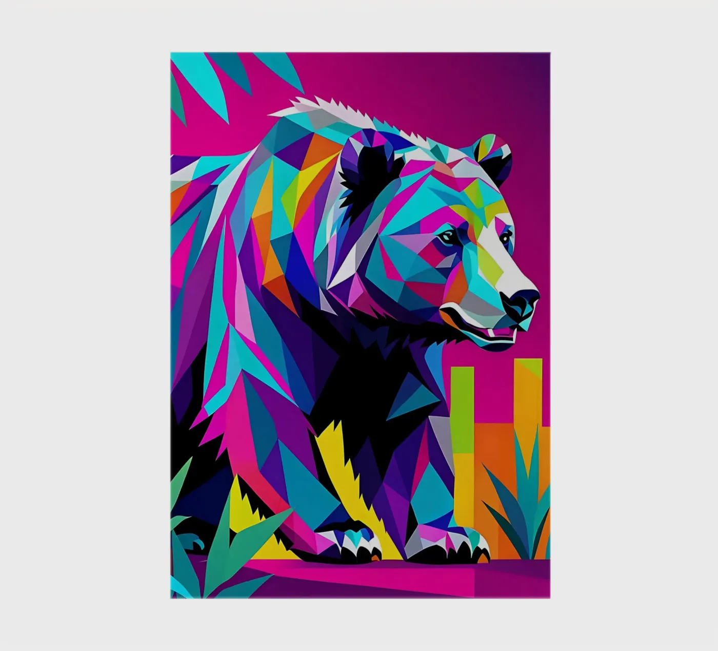 Bear_Style_E_2 notebook by Tierwelten by LK