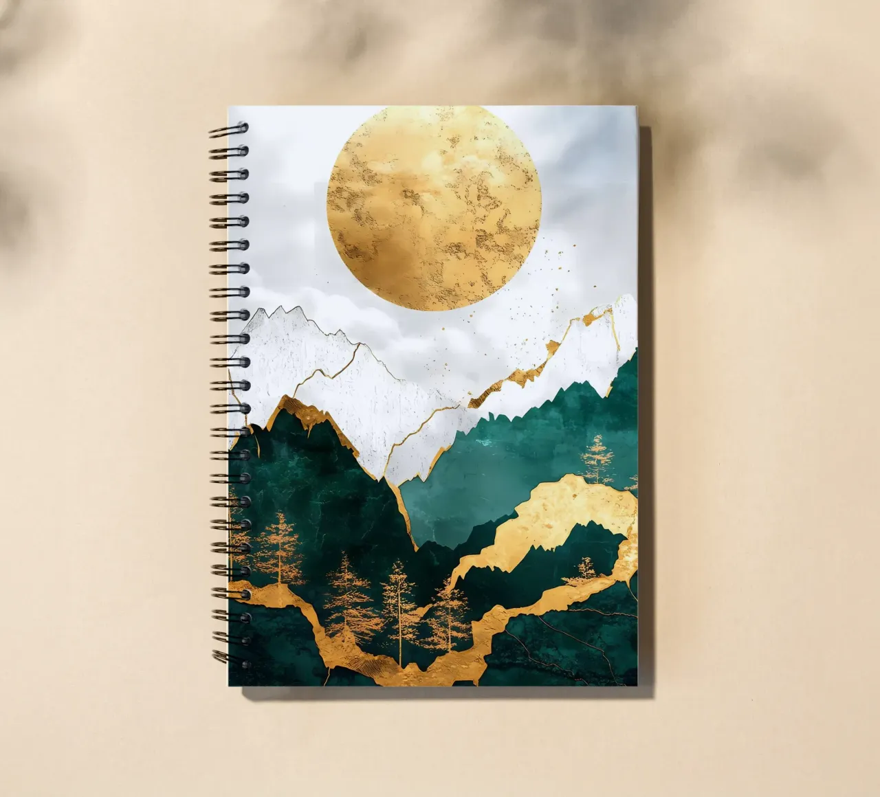 Early Autumn spiral notebook by Albert S Jacob