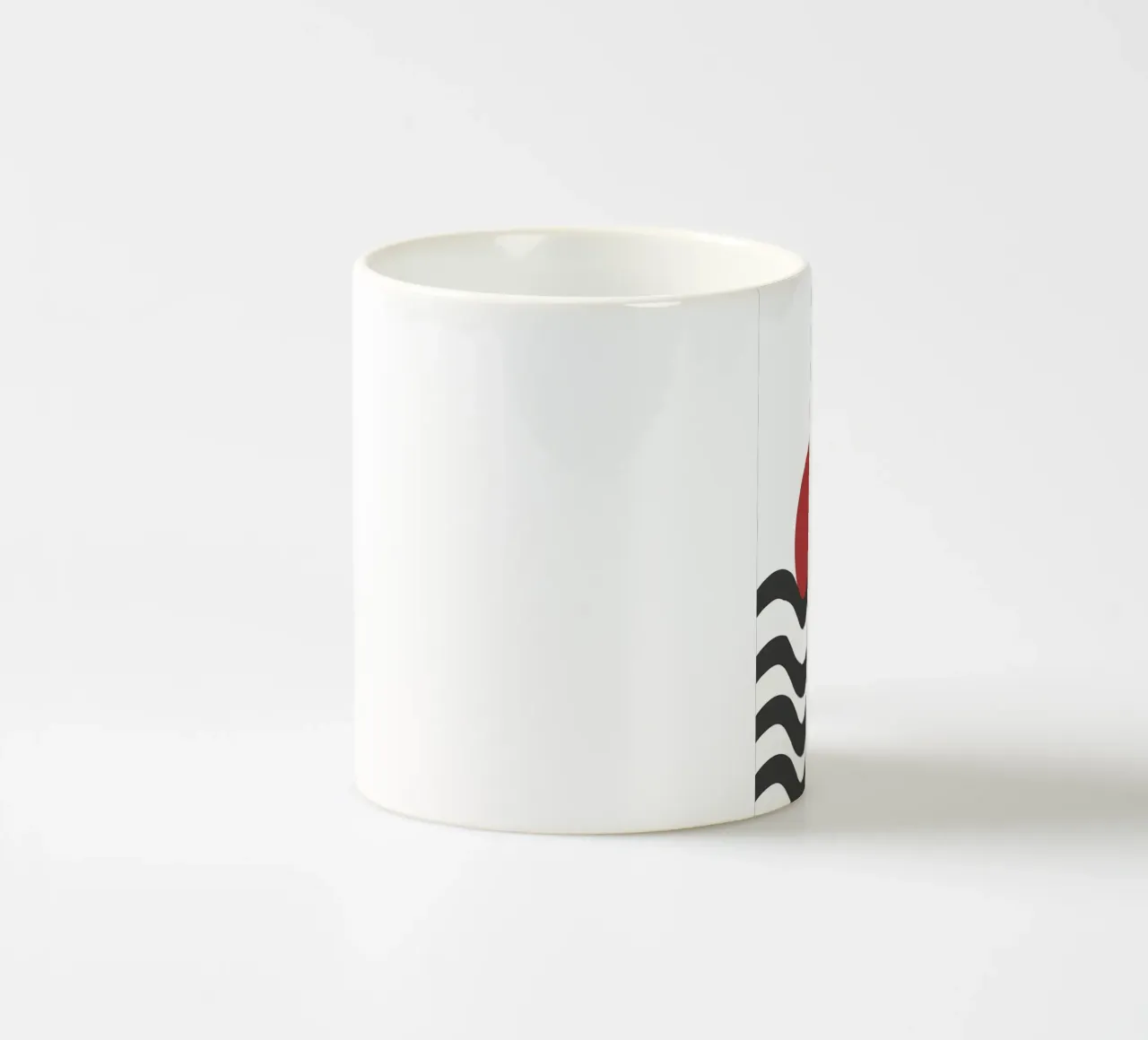 Alba in spiaggia tazza in ceramica da James M Coyle