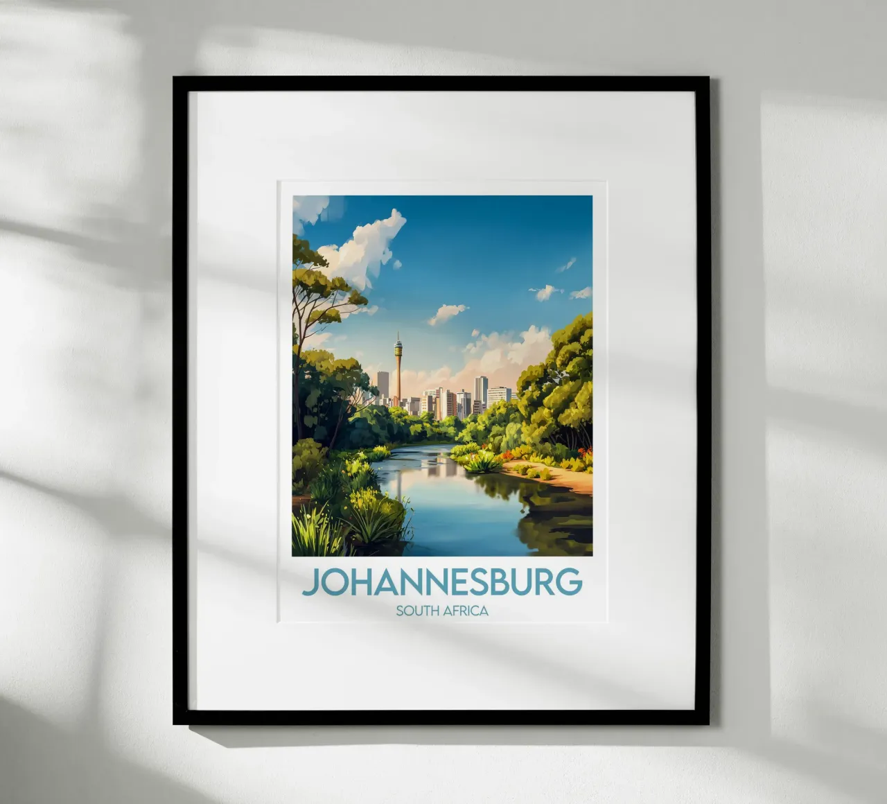 Manifesto di Johannesburg poster da Frame the World