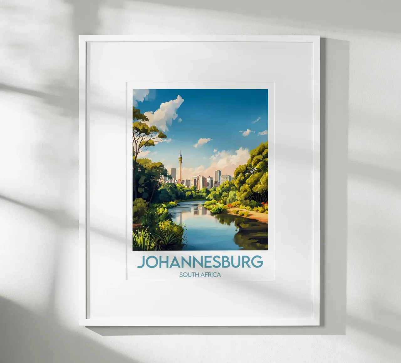Manifesto di Johannesburg poster da Frame the World