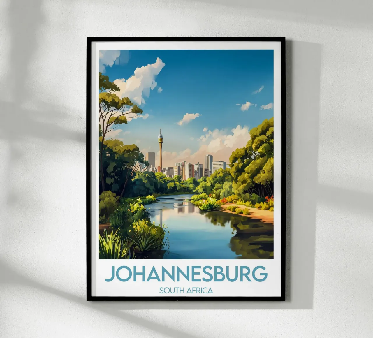 Manifesto di Johannesburg poster da Frame the World