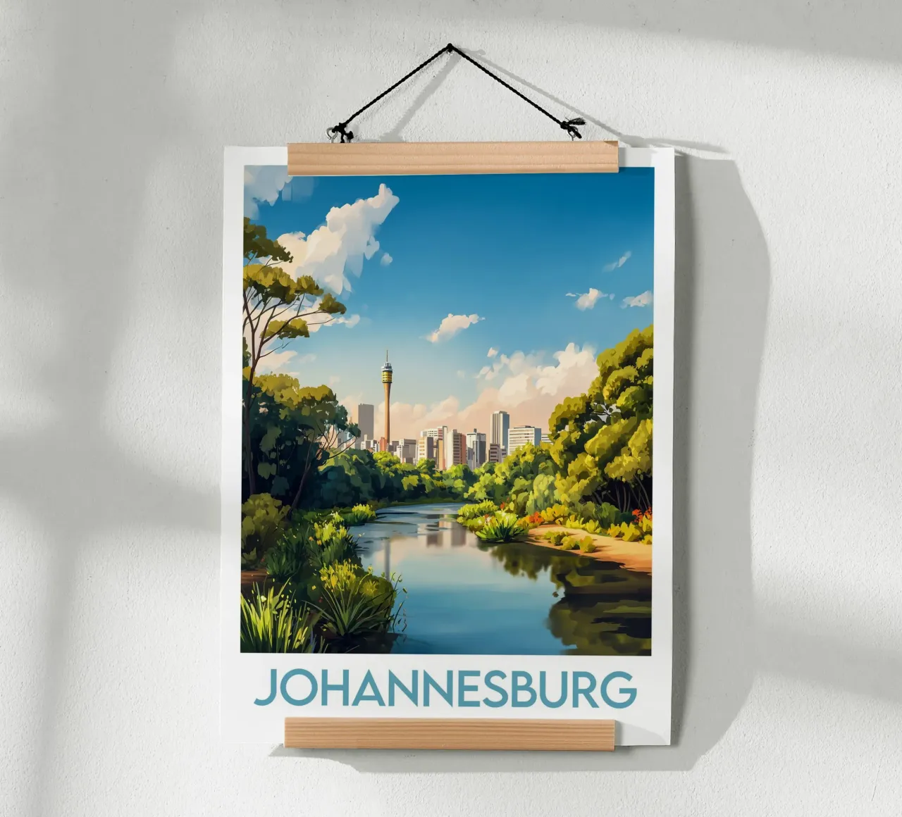 Manifesto di Johannesburg poster da Frame the World