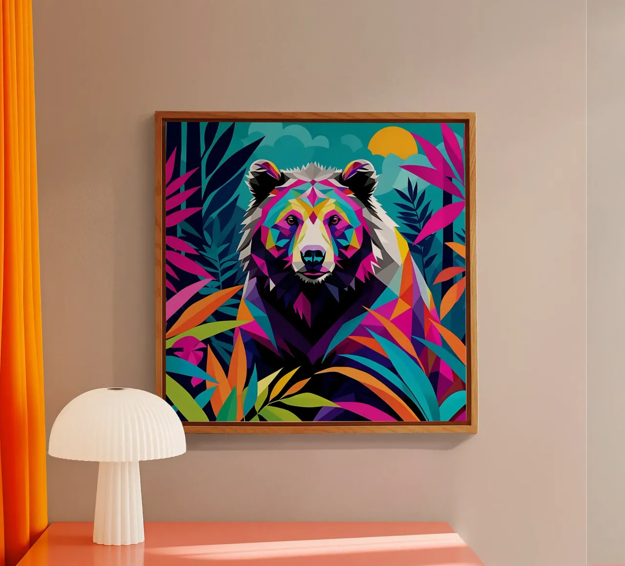 Orso_Stile_E_3 plexiglass da Tierisch bunt by LK