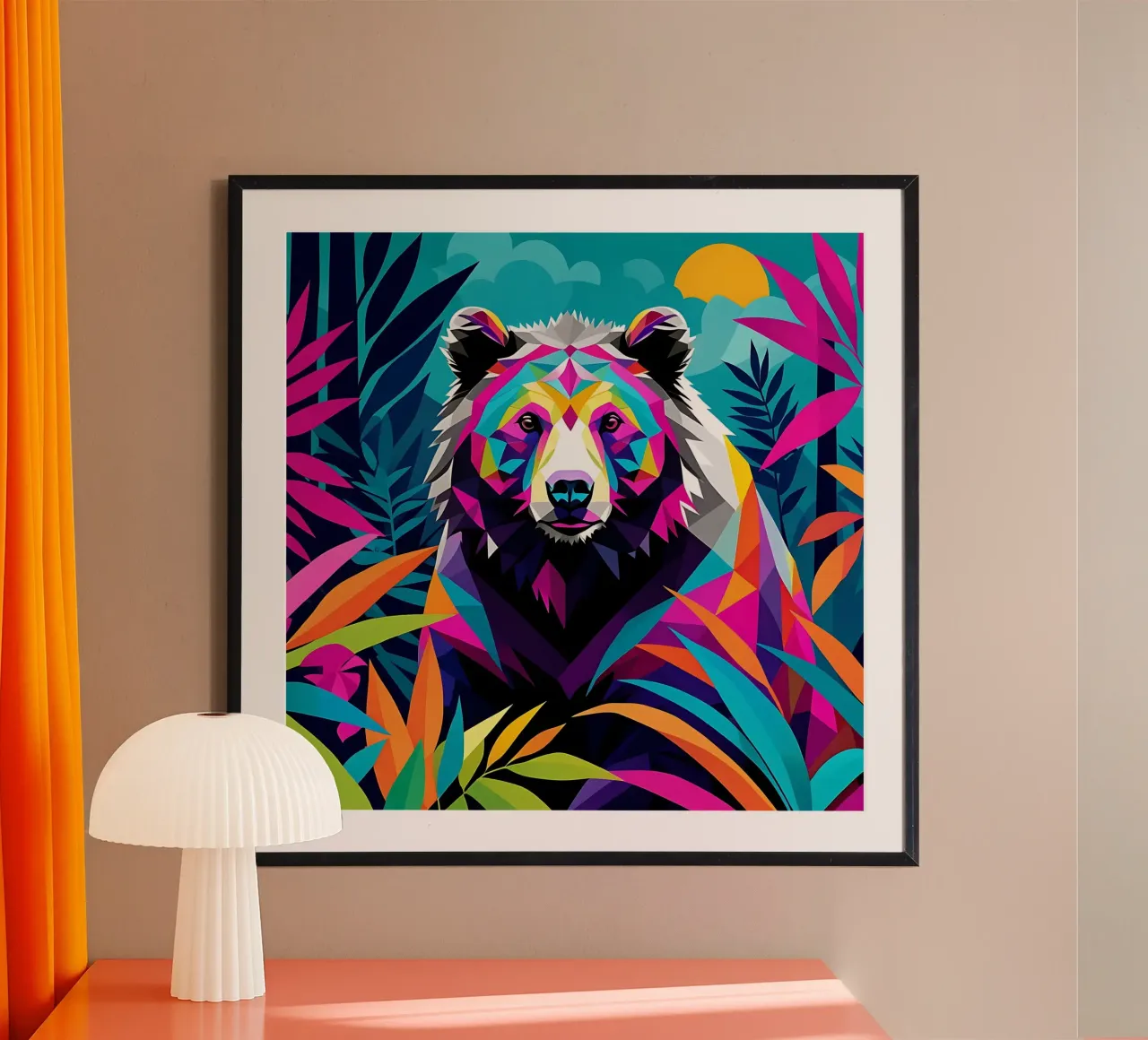 Orso_Stile_E_3 poster da Tierisch bunt by LK