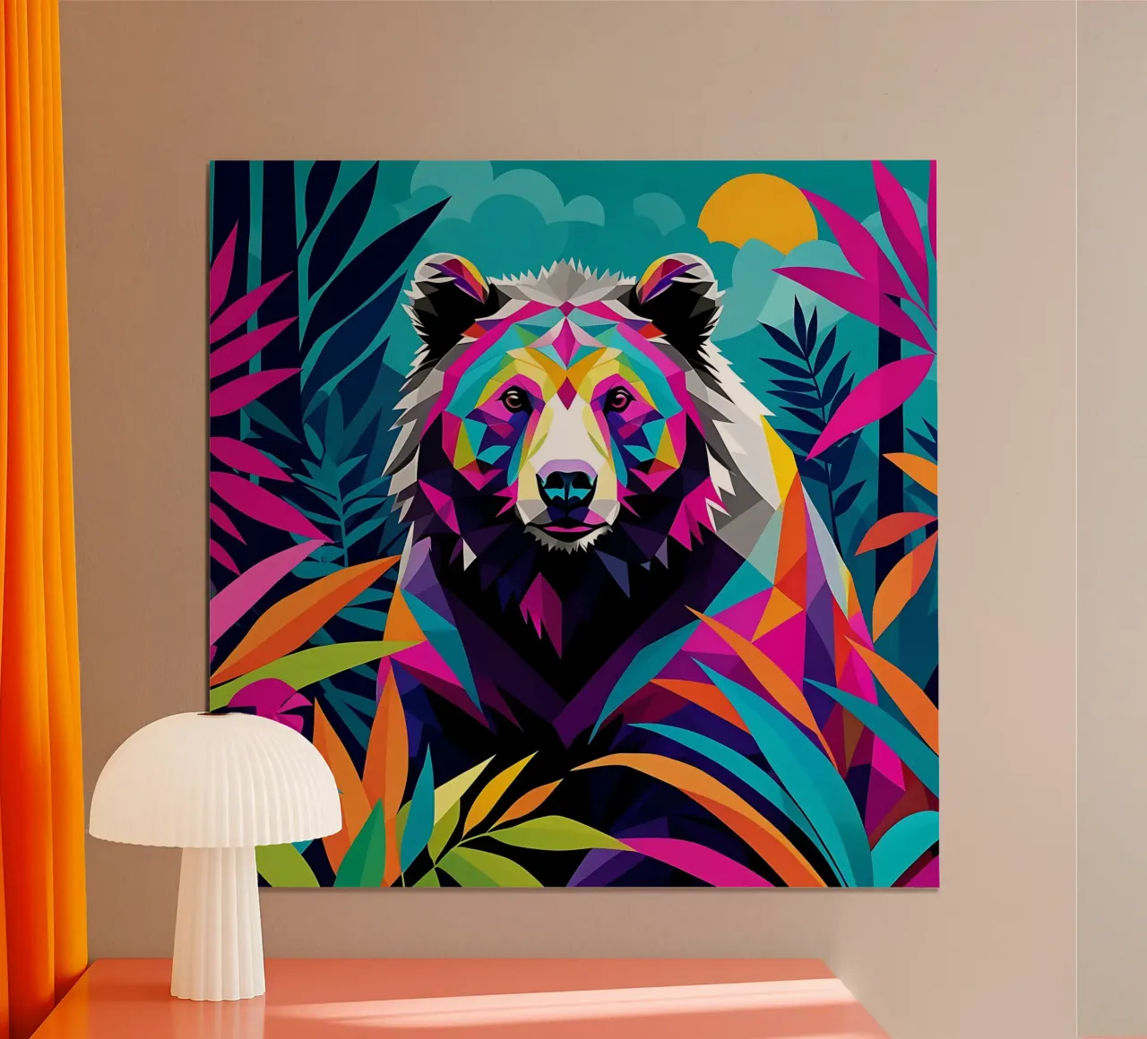 Orso_Stile_E_3 poster da Tierisch bunt by LK