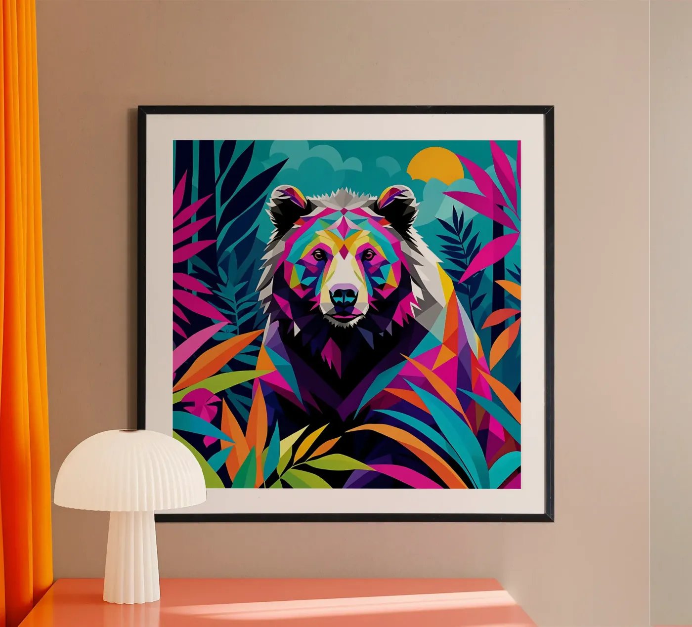 Bear_Style_E_3 poster de Tierisch bunt by LK
