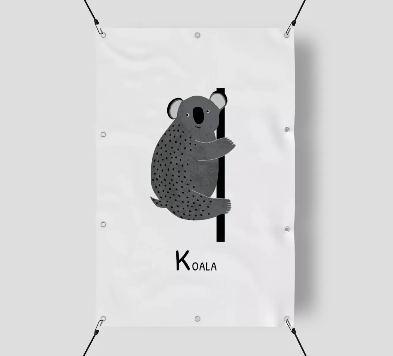 Koala telo in pvc da Little Flourishes