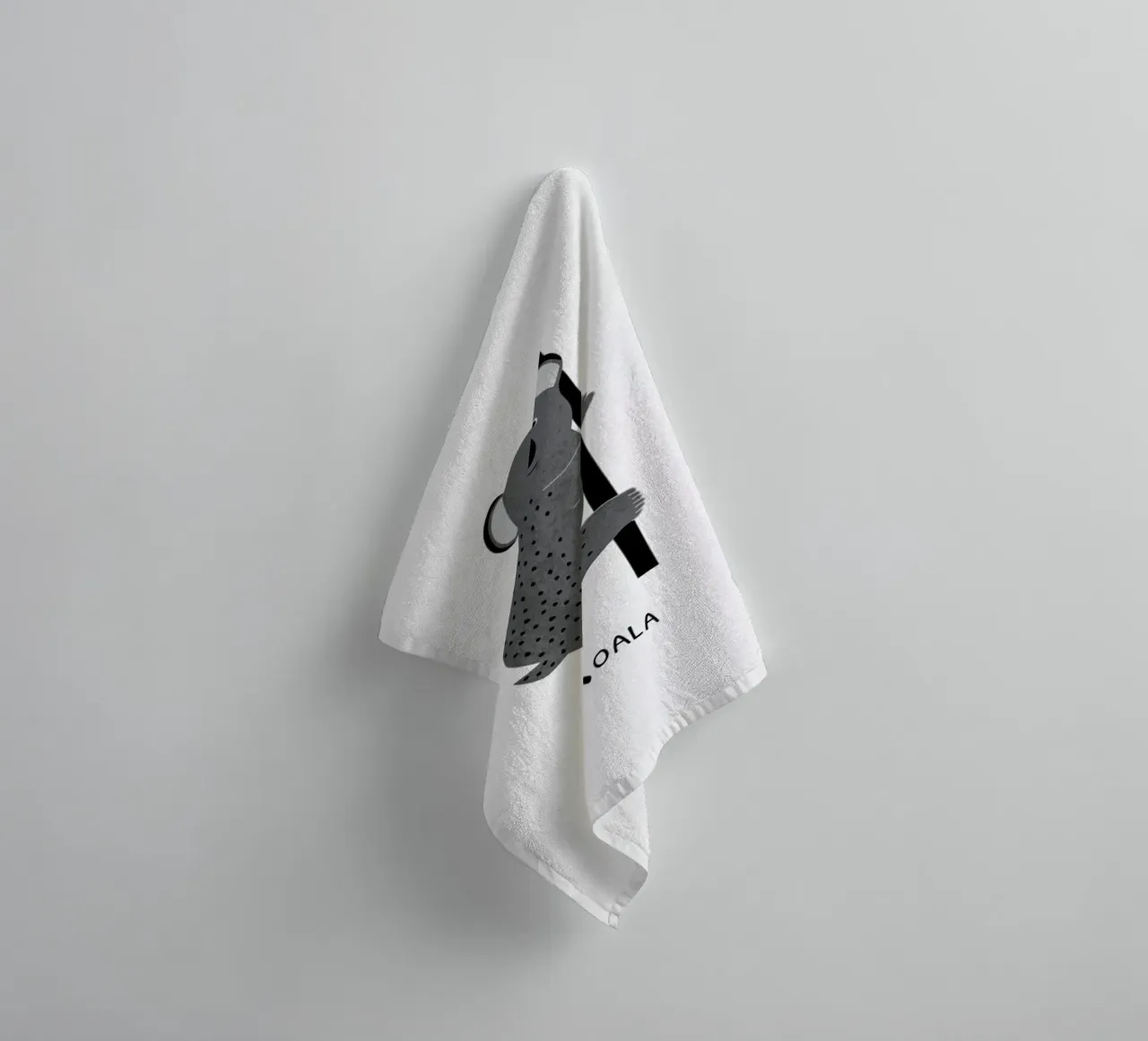 Koala asciugamano da bagno da Little Flourishes
