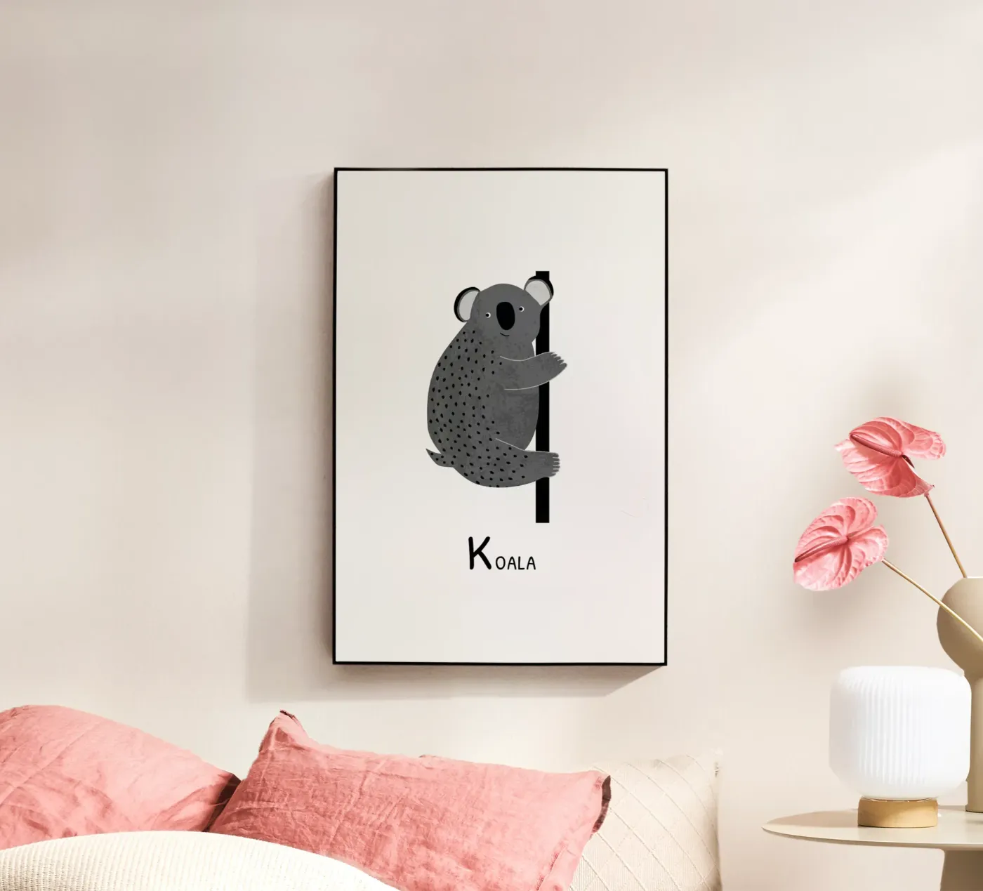 Koala plexiglass da Little Flourishes